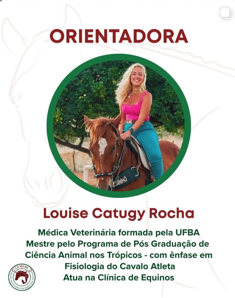 Retrato oficial de Louise Catugy Rocha